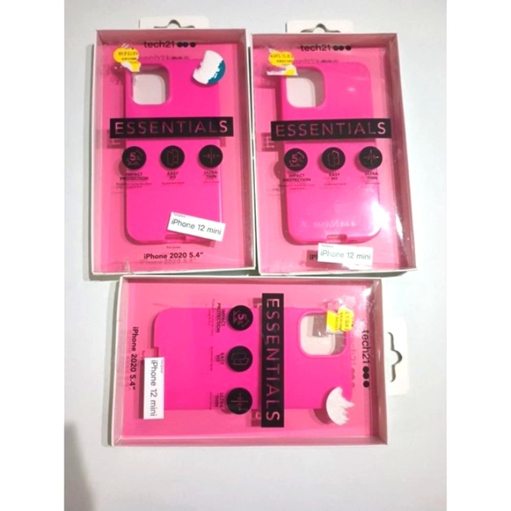 Tech21 Essentials Pink Case/iPhone 12 Mini Impact Protection Easy Fit 3 …